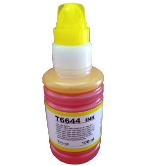 Botella de Tinta T-664 Amarilla Universal